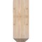 Ekena Millwork Olympic Craftsman Smooth Bracket w/ Offset Brace, Douglas Fir, 7 1/2"W x 20"D x 20"H BKT0806X20X20OLY04SDF - alternate 2
